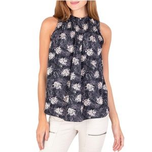 NWT joie sleeveless versatile smock neck top